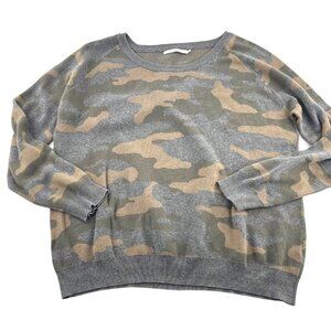 Stiches and Stripes Sweater Women's size XXL Camouflage‎ Pullover Cotton Viscose